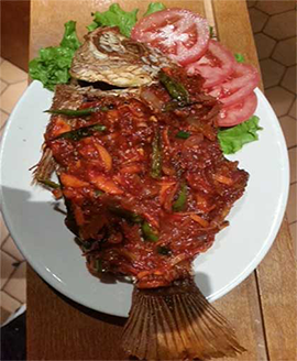 Fish Patty, Fish Cutlet & Egg Sandwich